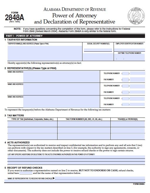 alabama-tax-poa-2848A